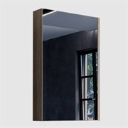 COMFORTY Зеркало-шкаф Порто-50 дуб темно-коричневый