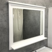 COMFORTY Зеркало "Феррара-100" белый глянец
