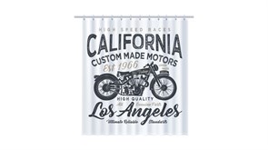 FIXSEN California Шторка для ванной, ширина 180 см, цвет мультиколор