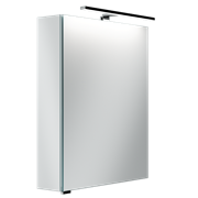 SANCOS Зеркальный шкаф для ванной комнаты  Hilton 600x148х740 мм, с LED подсветкой, арт.Z600