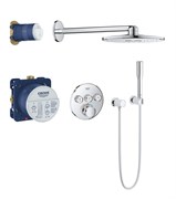 GROHE Душевой комплект с термостатом Grohtherm SmartControl 34705000 с внутренней частью