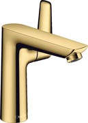 HANSGROHE Смеситель Hansgrohe Talis E для раковины со сливным гарнитуром 71754990, полированное золото 71754990