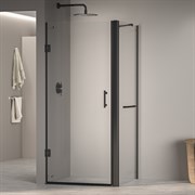 RGW Passage Душевой уголок PA-36-1B (PA-06B + Z-060-2B + держатель O-204B), квадратный, размер 80x80 см, двери распашные 410836188-014