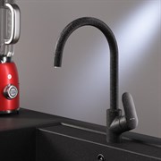 AM.PM F8007722 Like, смеситель для кухни с каналом для питьевой воды, черный, шт.