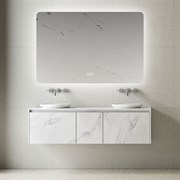 VINCEA Зеркало LED 1200х800 c сенсорным выключателем и диммером, антизапотевание VLM-3BE120-2