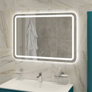 CEZARES Stylus Зеркало со встроенной подсветкой, сенсорным выключателем и подогревом, 12V, 220-240V, 1200x700x30