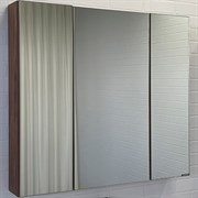 COMFORTY Зеркало-шкаф Соло-90 дуб тёмно-коричневый