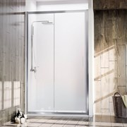 VECONI Vianno Душевая дверь раздвижная профиль - хром / стекло - прозрачное, ширина 100 см