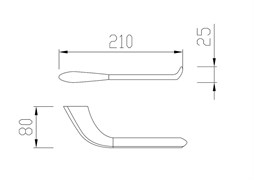 CEZARES Liner Держатель для туалетной бумаги, исполнение хром LINER-PH-01