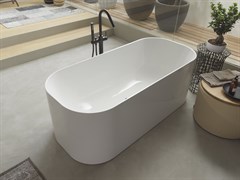 Акриловая ванна Kolpa San Pandora Fs 173х78 белая с интегрированной панелью
