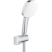 GROHE Tempesta Cube 110 Душевой набор 3 режима струи, настенный держатель, шланг 1750 мм, 8,4 л/мин, хром GROHE-27584003