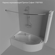 TRITON Карниз нержавеющий София 1700*950 Щ0000052868