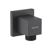 AQUATEK Шланговое подсоединение , матовый черный AQ2458MB AQ2458MB