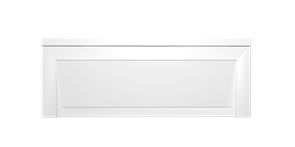 TIMO Фронтальная панель для ванны, белый FP17S