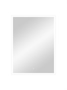 CONTINENT Зеркало с подсветкой прямоугольное (ШxВ) 80x60 см, сенсор, цвет белый ЗЛП944