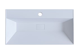 MADERA Classica Slim 70 Раковина мебельная и на столешницу прямоугольная встраиваемая ширина 70 см, цвет белый