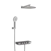 WASSERKRAFT A7499.090.116.010.127.011 Thermo Встраиваемый комплект для душа с верхней душевой насадкой и лейкой WASSERKRAFT A7499.090.116.010.127.011 Thermo