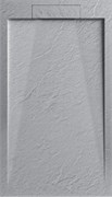 ESBANO Luxe Поддон из искусственного камня квадратный размер 100x100 см, цвет серый ESPLX 100G