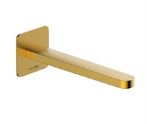 WASSERKRAFT Havel 3600 A284 Настенный излив для ванны, золото WASSERKRAFT A284