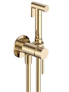 AQUAme Siena Готовый комплект гигиенического душа (скрытый монтаж, латунная лейка), Glossy gold AQM6217BG
