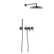 TIMO Душевая система встроенная Saona черное золото (SX-2348/18SM) SX-2348/18SM