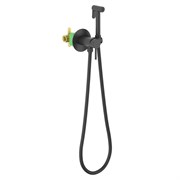 TIMO Смеситель встроенный с гигиеническим душем Saona черный (2338/03SM) 2338/03SM
