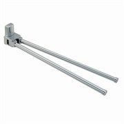 WASSERKRAFT Leine K-5031 Держатель полотенец двойной, хром WASSERKRAFT 5031