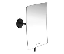 WASSERKRAFT K-1001BLACK Зеркало с 3-х кратным увеличением, черный WASSERKRAFT 1001BLACK