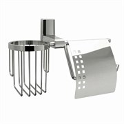 WASSERKRAFT Leine K-5059 Держатель туалетной бумаги и освежителя, хром WASSERKRAFT 5059
