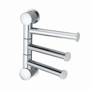 WASSERKRAFT K-1053 Держатель полотенец тройной, хром WASSERKRAFT 1053