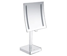 WASSERKRAFT K-1007 Зеркало с LED-подсветкой, 3-х кратным увеличением, хром WASSERKRAFT 1007