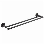 WASSERKRAFT Isar K-7340 Держатель полотенец двойной, темная бронза WASSERKRAFT 7340