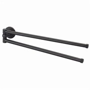 WASSERKRAFT Isar K-7331 Держатель полотенец двойной, темная бронза WASSERKRAFT 7331