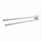 WASSERKRAFT Wern K-2531 Держатель полотенец двойной, хром WASSERKRAFT 2531