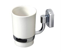 WASSERKRAFT K-28128  Подстаканник одинарный, хром WASSERKRAFT 28128