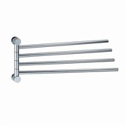 WASSERKRAFT K-1034 Держатель полотенец четверной, хром WASSERKRAFT 1034