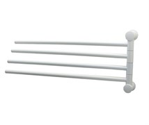 WASSERKRAFT K-1034WHITE Держатель полотенец четверной, белый WASSERKRAFT 1034W
