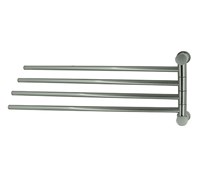 WASSERKRAFT K-1034NICKEL Держатель полотенец четверной, никель WASSERKRAFT 1034N