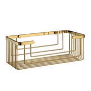 WASSERKRAFT K-711POLISHED GOLD Полка металлическая, золото WASSERKRAFT 711PG