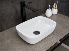 GID Раковина N1334 51237 накладная белая 36x25x11.5 GID-51237