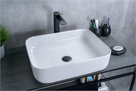 GID Раковина D1304 51197 накладная белая 50x39x13 GID-51197