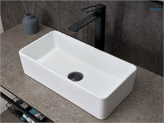 GID Раковина N1104 51224 накладная белая 46x23x12 GID-51224
