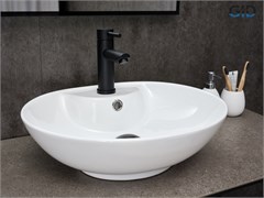 GID Раковина N9005 51206 накладная белая 51x41x15 GID-51206