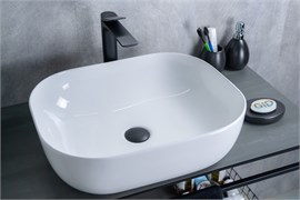 GID Раковина D1302 51198 накладная белая 50x40x14 GID-51198