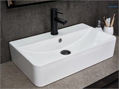 GID Раковина N1344 51226 накладная белая 61x35.5x14 GID-51226