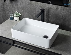 GID Раковина N1205 51240 накладная белая 50.5x34.5x12.5 GID-51240
