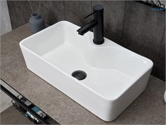 GID Раковина N9092 51202 накладная белая 55x31x14 GID-51202