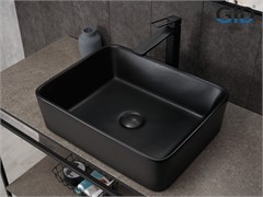 GID Раковина Bm9103 53374 накладная черная матовая 48x37x13 GID-53374