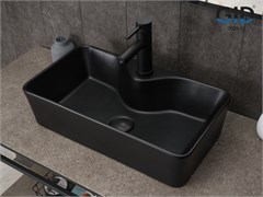 GID Раковина Bm9092 53353 накладная черная матовая 55x31x14 GID-53353
