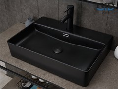 GID Раковина Bm9256 53375 накладная черная матовая 60x42x14 GID-53375